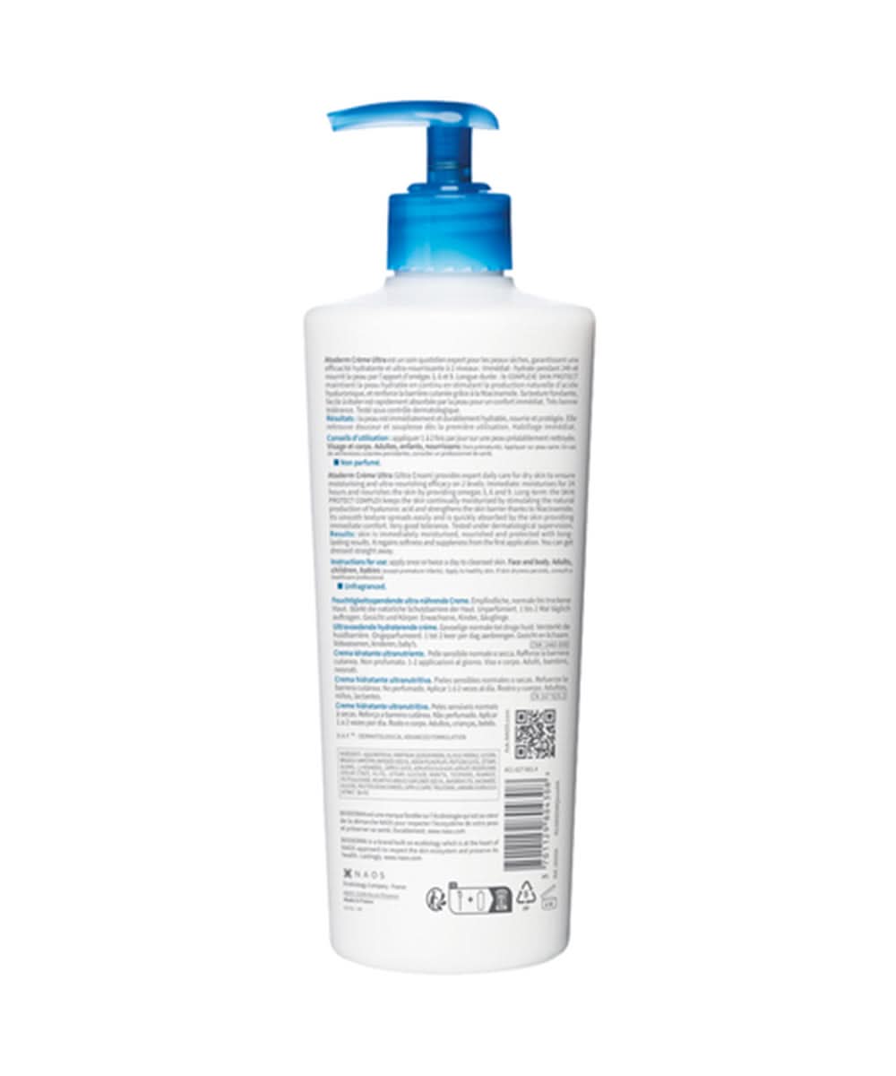 Bioderma Atoderm Nourishing Cream 500 ml for Dry & Sensitive Skin